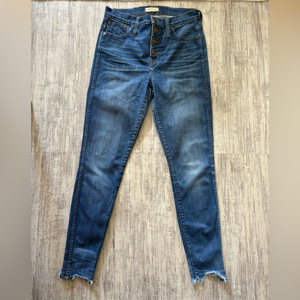 Madewell High Riser Skinny Skinny Blue  Jeans size 30T